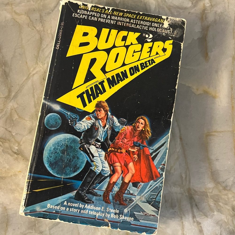 1979 First Edition Print - Buck Rogers The Man On Beta - paperback book